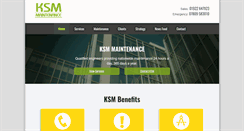 Desktop Screenshot of ksmmaintenance.com